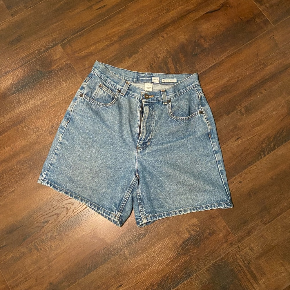 VTG Liz Claiborne High Waisted Denim Shorts